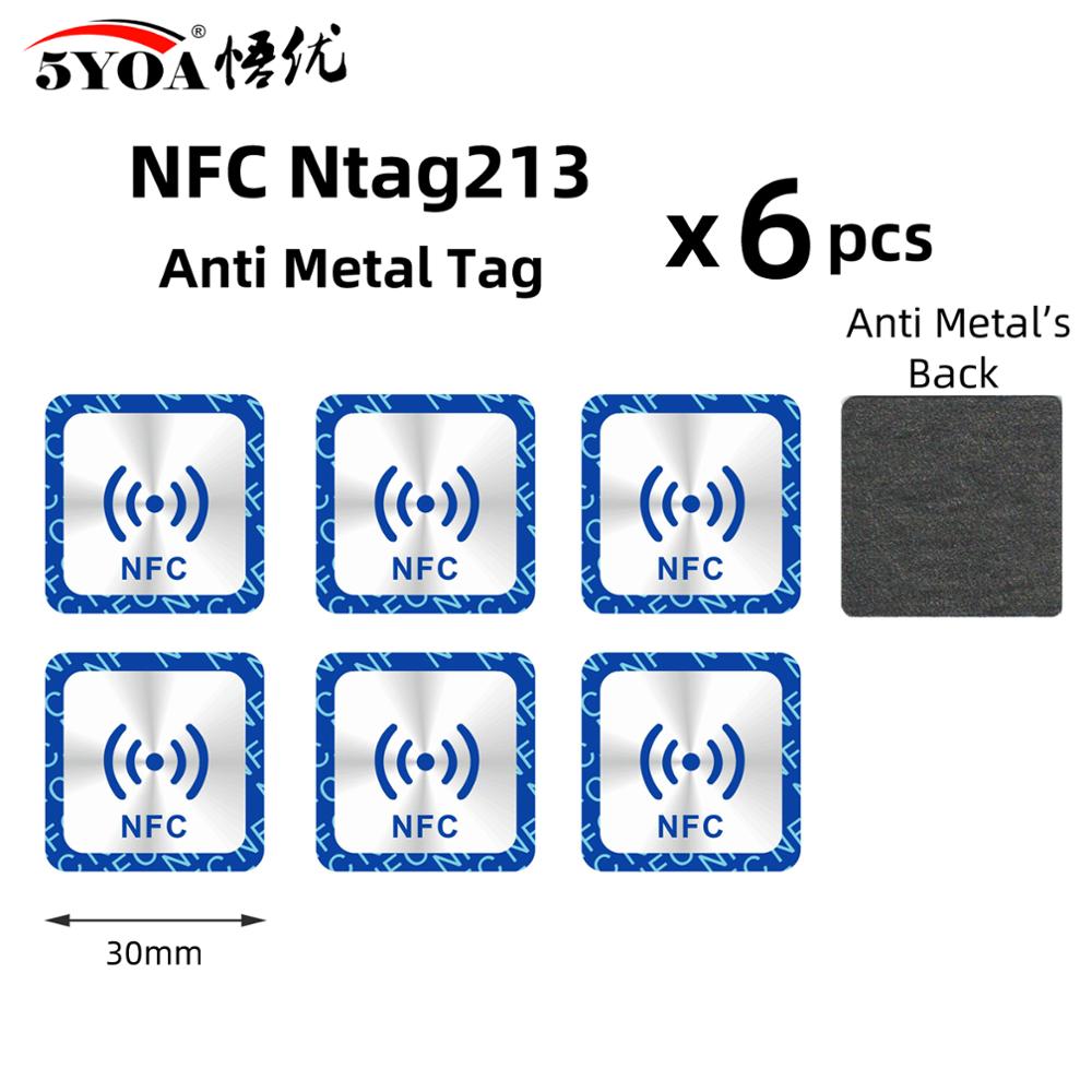 6 / NFC ± ƼĿ NTAG213 Ƽ ݼ RFID  ..